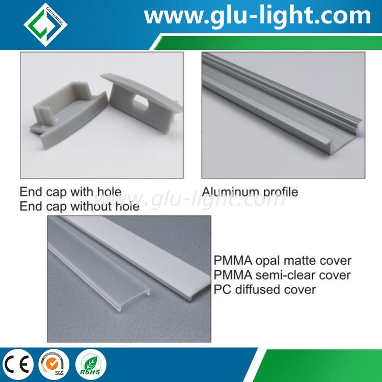 product-602-602 Recessed profiles alu led channel Custom Length alu channel for led light strip