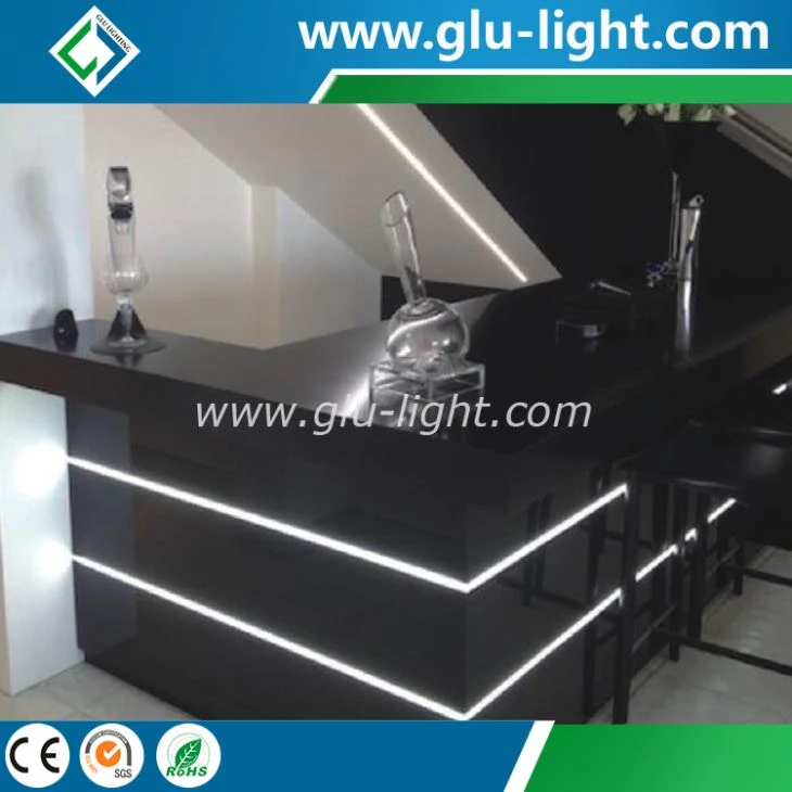 led aluminium alloy Material aluminum profile for kitchen cabinet, LED alu profile