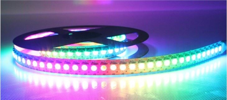 APA102 5050 RGB LED Chip Pixel LED High Refresh Rate Flicker-free Pixel Led Tape Light